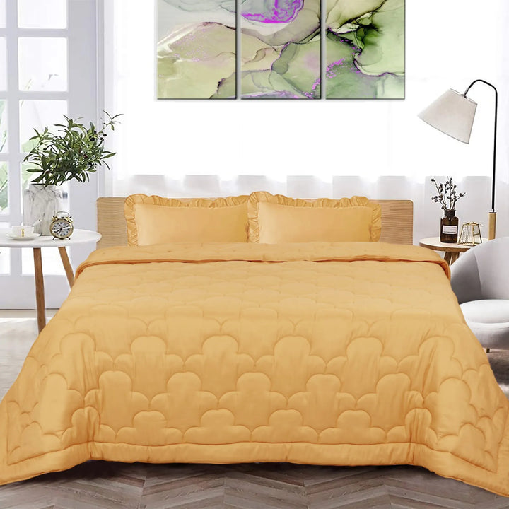 COOL FINISH PREMIUM SUMMER TOUCH AC COMFORTER & SUMMER DUVET - 120 GSM