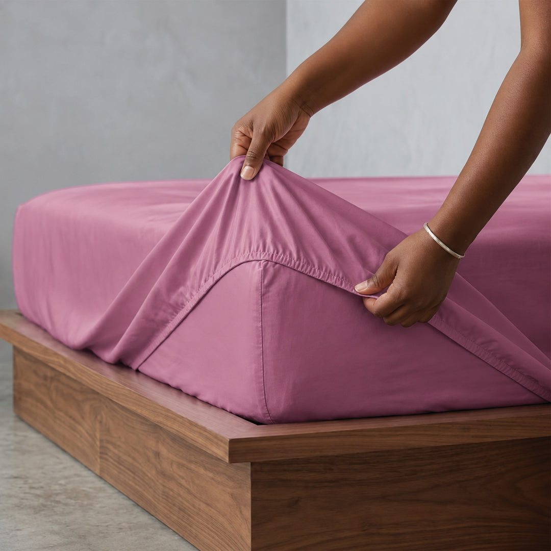 Milk & Honey – 550 TC Fitted Bed Sheet Sets
