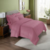 INDULGE - BED SHEET SET WITH LINE EMBROIDERY