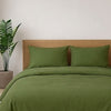 LAP OF LUXURY - 400TC 1CM SATIN STRIPE / PLAIN PILLOW COVERS