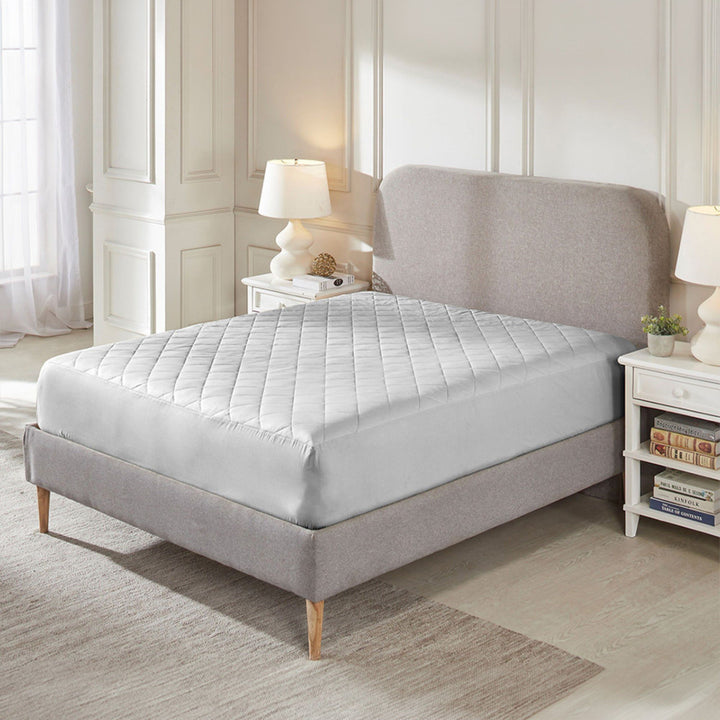 LOFTY QUILTED  WITH SKIRTING MATTRESS PROTECTOR