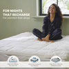 LUXURY FIRM YET SOFT BALL FIBRE MATTRESS TOPPER