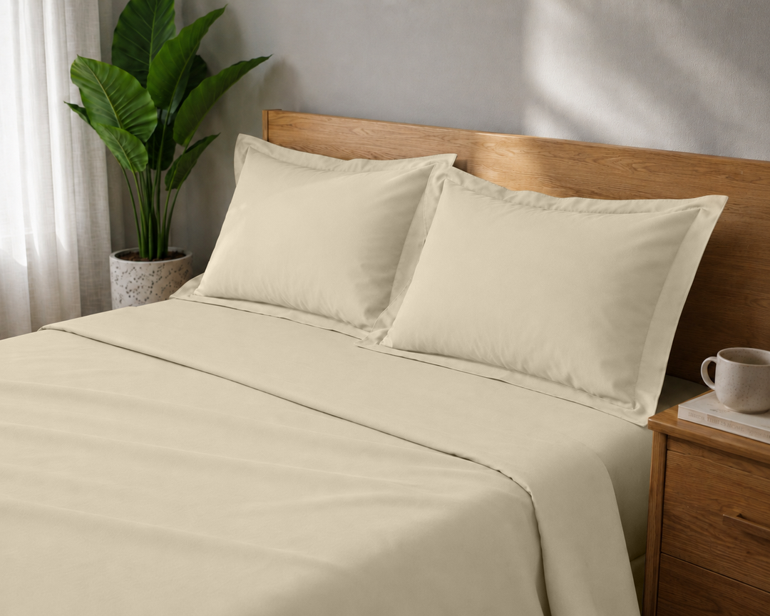 Earth & Elegance  - 450 TC Mercerised Egyptian Cotton Pillow Covers