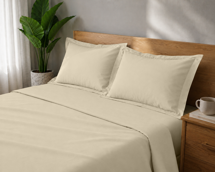 Earth & Elegance  - 450 TC Mercerised Egyptian Cotton Pillow Covers