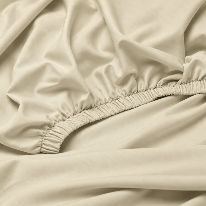 Earth & Elegance  - 450 TC Mercerised Egyptian Cotton Fitted Bed Sheets