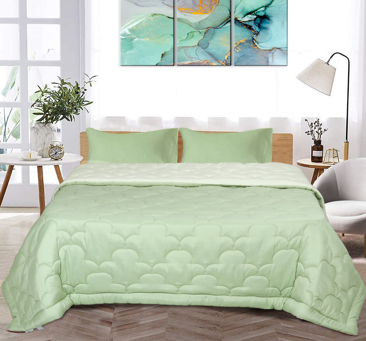 COOL FINISH PREMIUM 500 GSM - SOLID REVERSIBLE WINTER SHIELD ACUTE WINTER DUVET