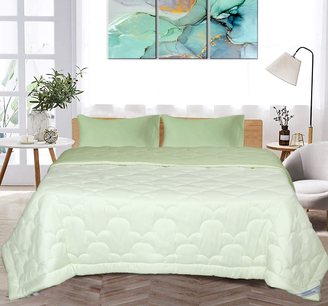 COOL FINISH PREMIUM 500 GSM - SOLID REVERSIBLE WINTER SHIELD ACUTE WINTER DUVET