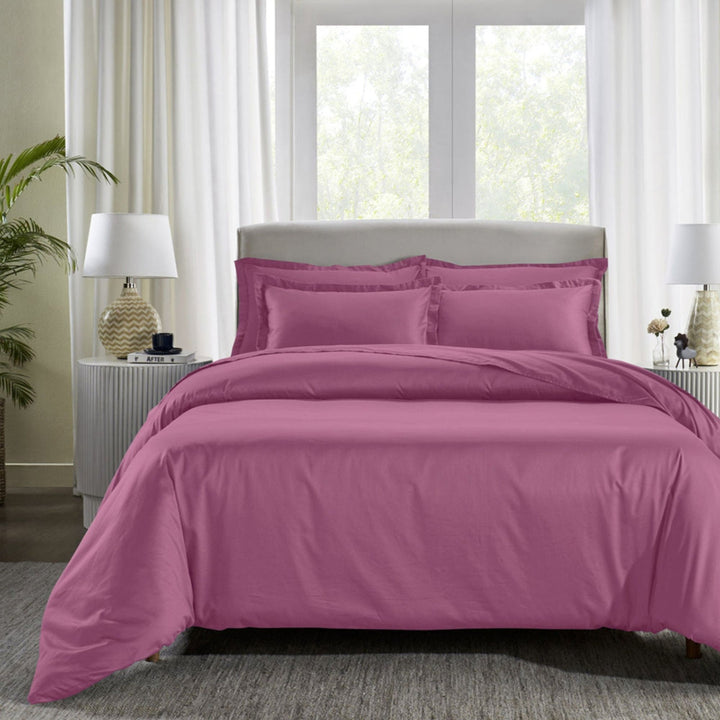 MILK & HONEY – 550TC PLAIN DUVET COVERS