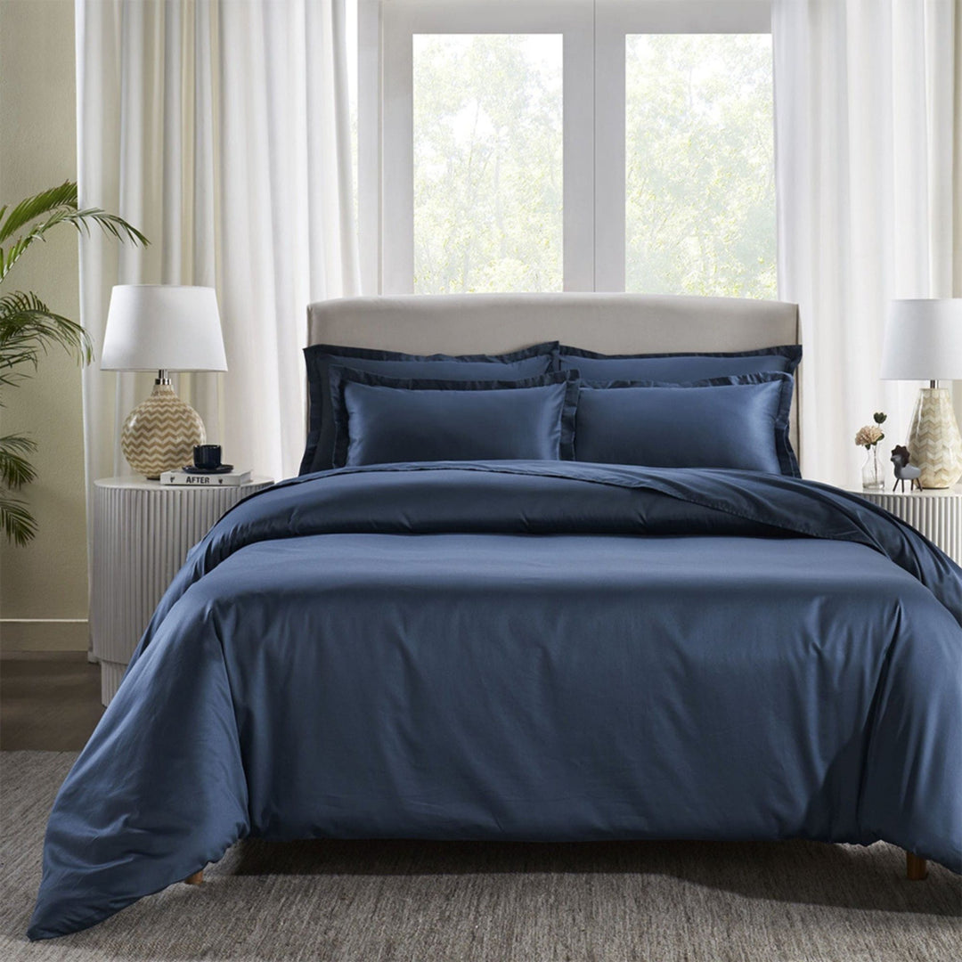 MILK & HONEY – 550TC PLAIN DUVET COVERS