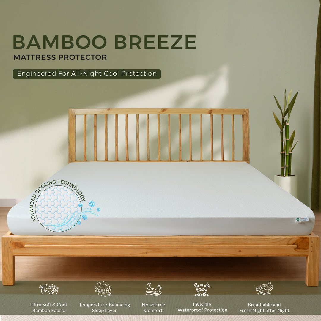 BAMBOO BREEZE Waterproof Mattress Protector