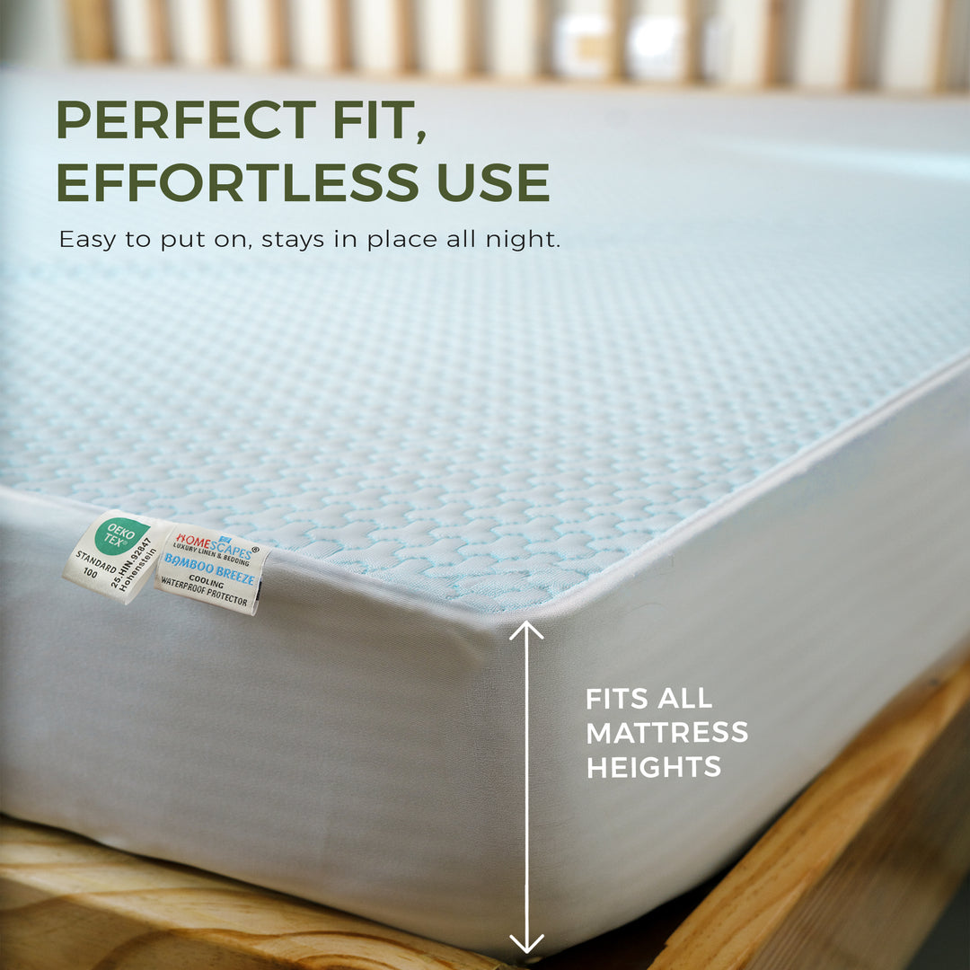 BAMBOO BREEZE Waterproof Mattress Protector