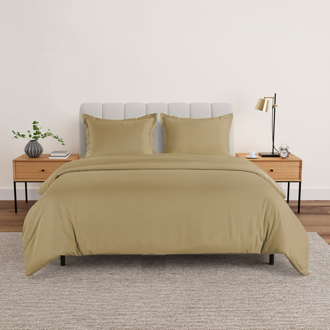 PLEASURE 210TC 1CM SATIN STRIPE DUVET COVERS
