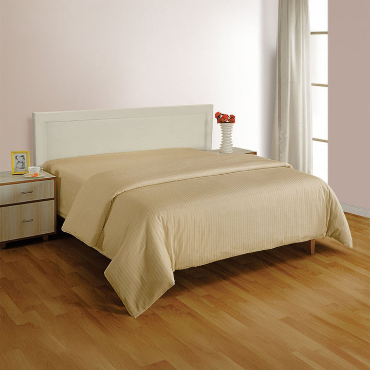 PLEASURE 210TC 1CM SATIN STRIPE DUVET COVERS