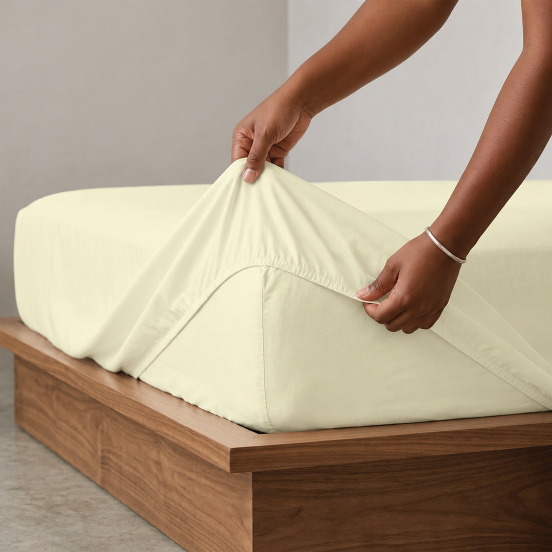 The Essence  - 350 TC Egyptian Cotton Fitted Bed Sheets