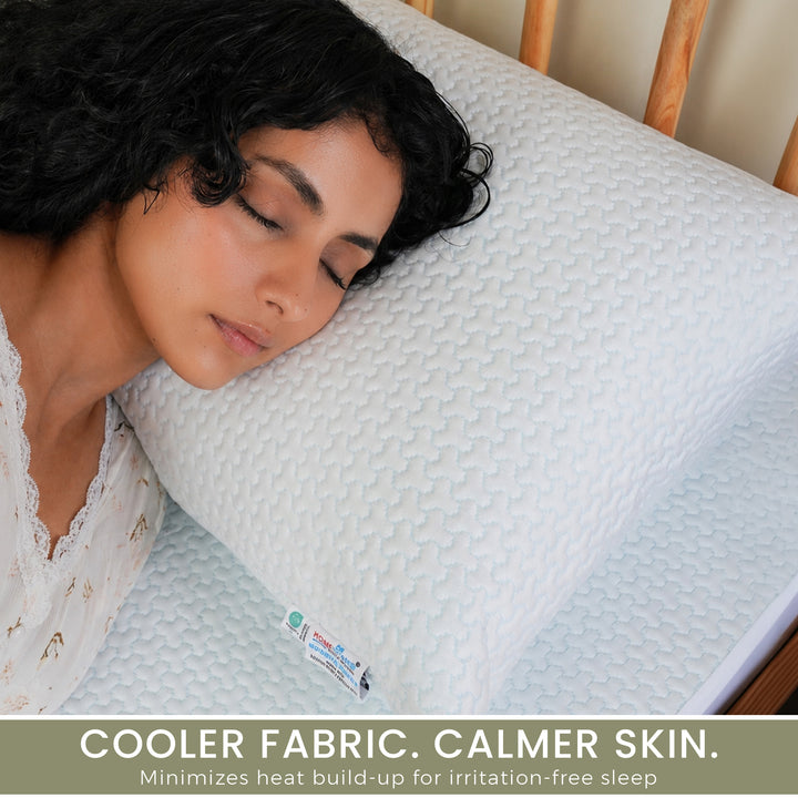 Bamboo Breeze Cooling Waterproof Pillow Protector