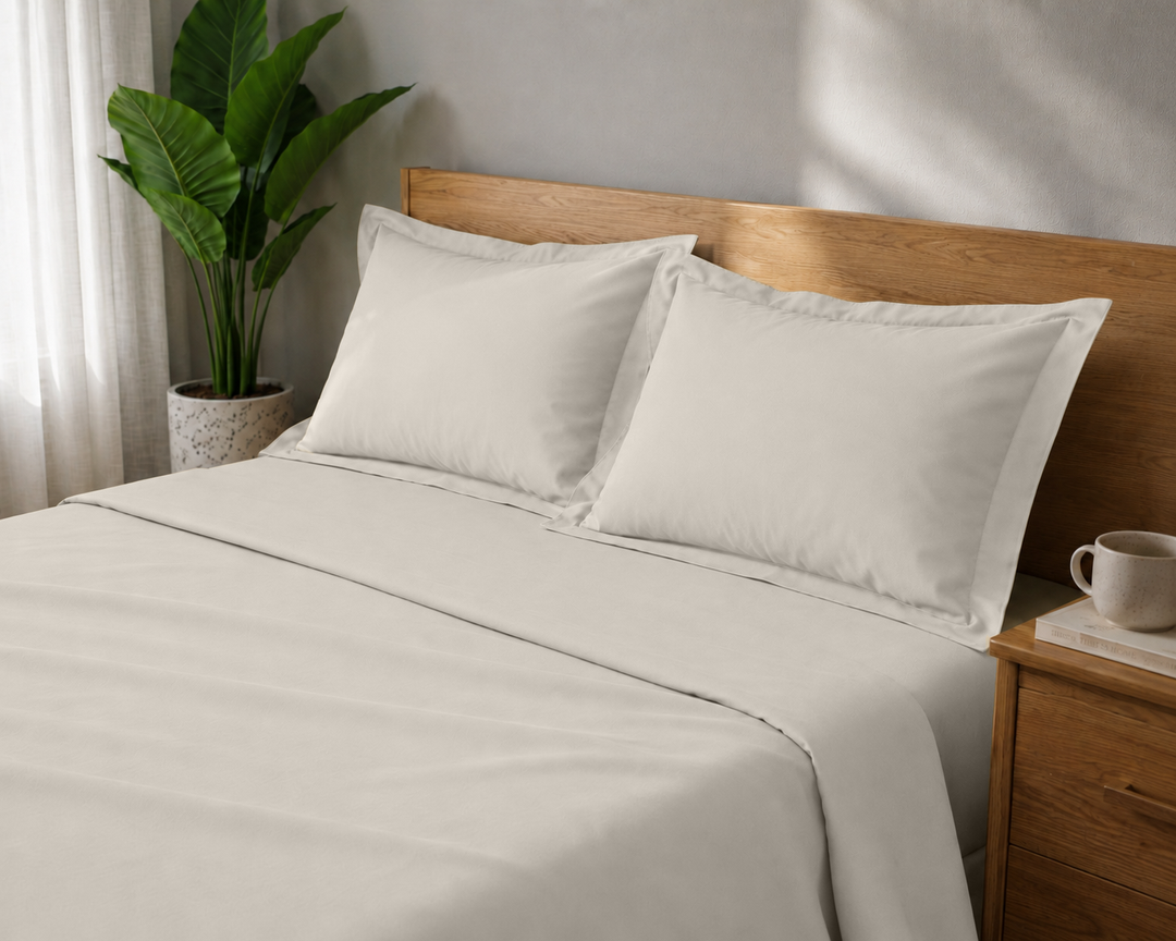 Earth & Elegance  - 450 TC Mercerised Egyptian Cotton Pillow Covers