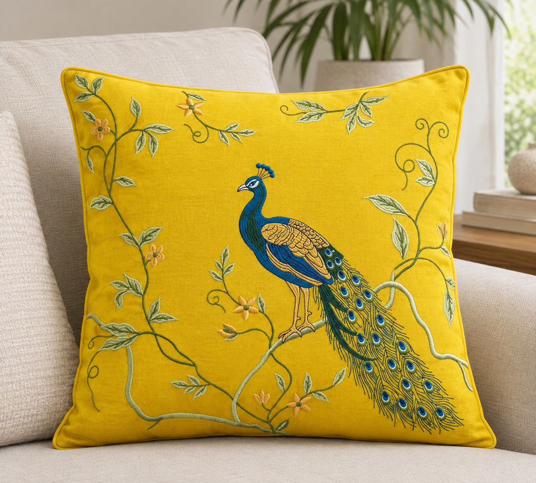 Embroidered Cushion Covers