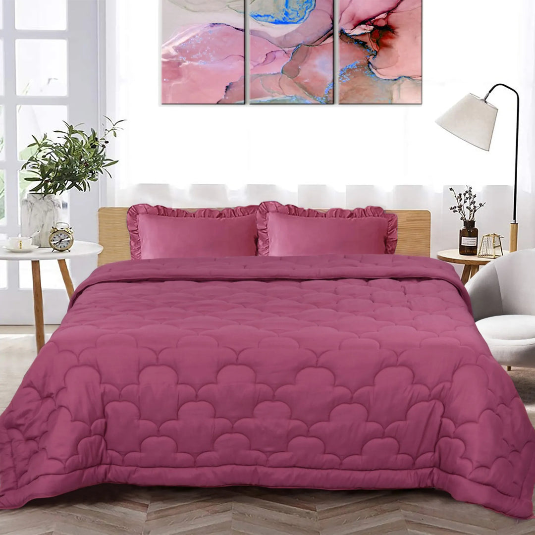 COOL FINISH PREMIUM SUMMER TOUCH AC COMFORTER & SUMMER DUVET - 120 GSM