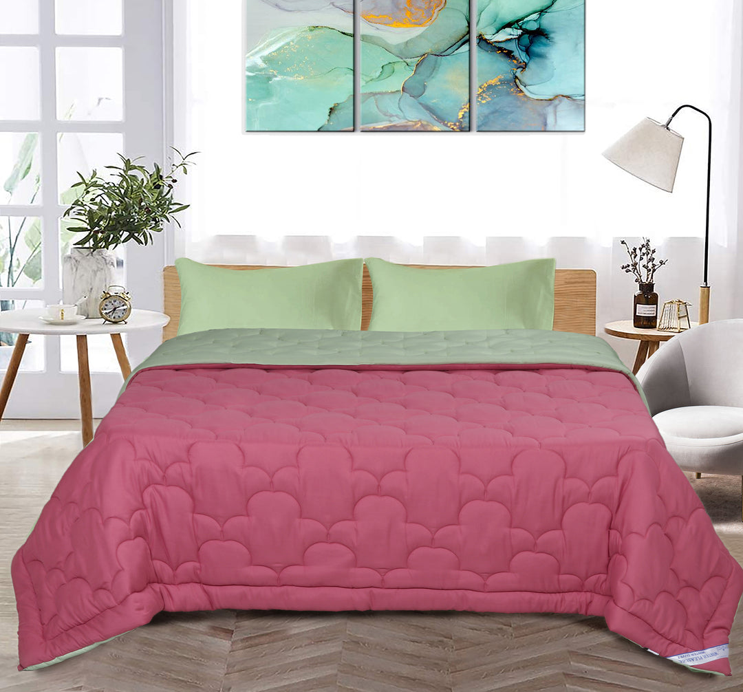 COOL FINISH PREMIUM 500 GSM - SOLID REVERSIBLE WINTER SHIELD ACUTE WINTER DUVET