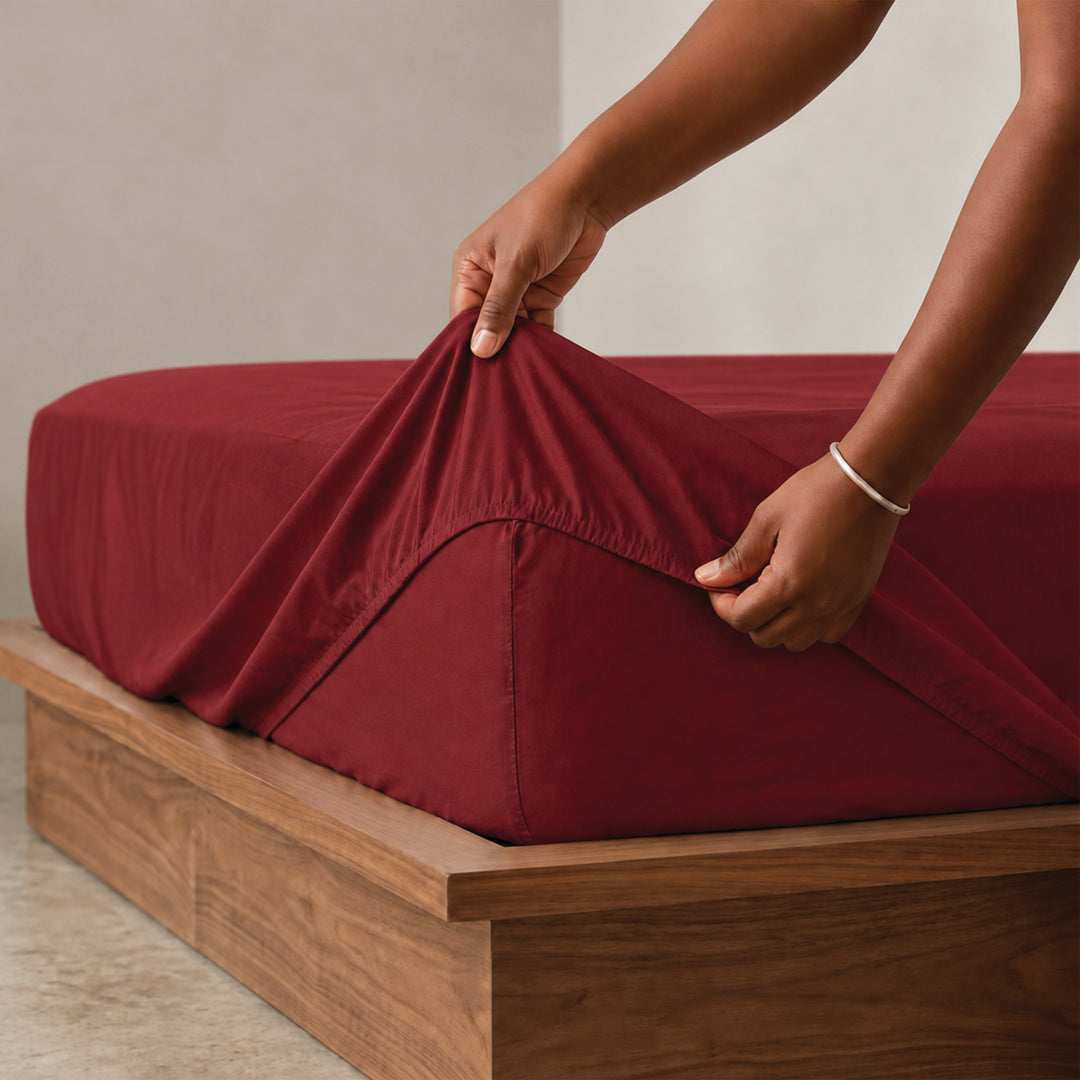 The Essence  - 350 TC Egyptian Cotton Fitted Bed Sheets