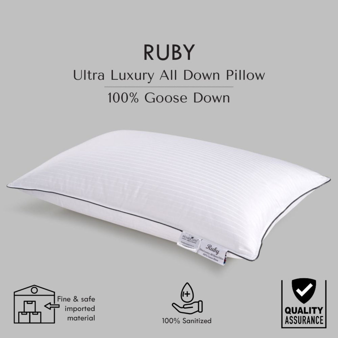 Ruby Ultra Luxury All Down Pillow