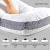 SILVER SHEEN PILLOW