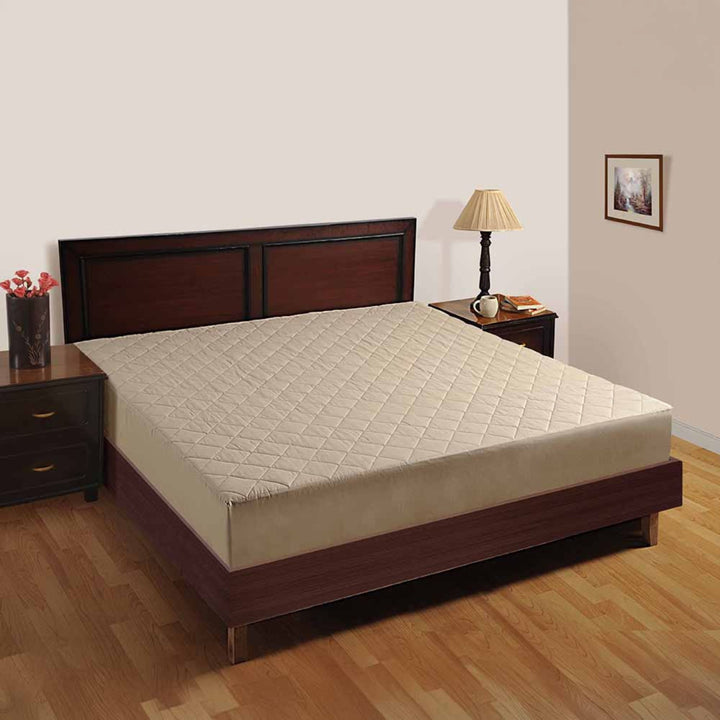 SLIM QUILTED WITH SKIRTING MATTRESS PROTECTOR