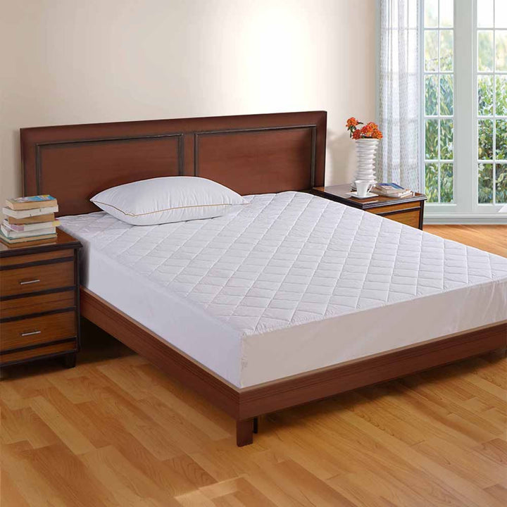 SLIM QUILTED WITH SKIRTING MATTRESS PROTECTOR