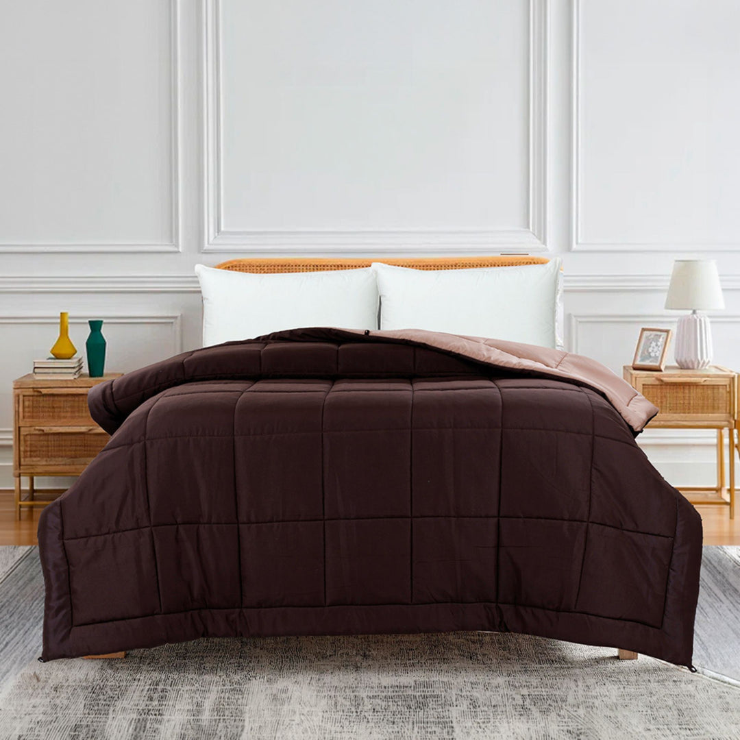 REVERSIBLE SUMMER TOUCH AC COMFORTER LIGHT WINTER DUVET 120GSM