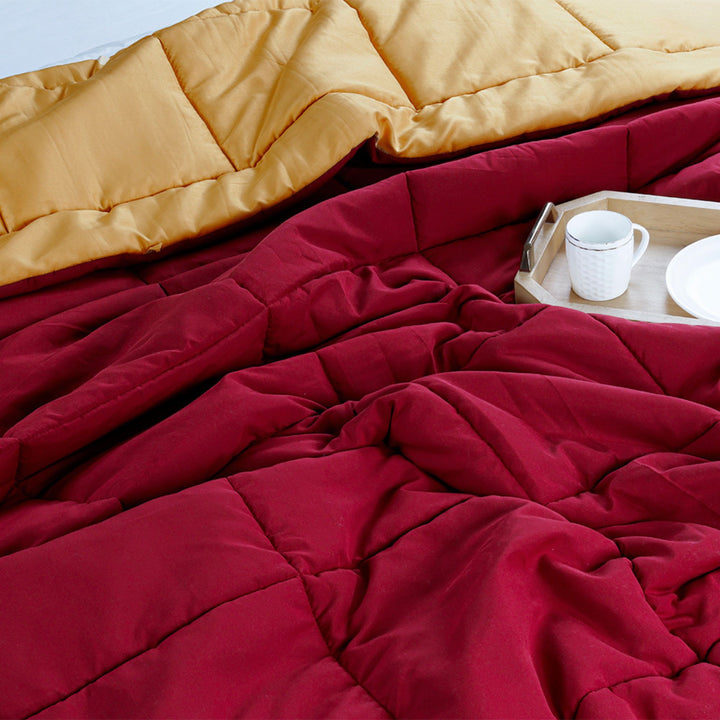 REVERSIBLE SUMMER TOUCH AC COMFORTER LIGHT WINTER DUVET 120GSM