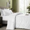 LAP OF LUXURY - 400 TC WHITE DUVET COVERS