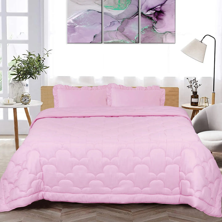 COOL FINISH PREMIUM SUMMER TOUCH AC COMFORTER & SUMMER DUVET - 120 GSM