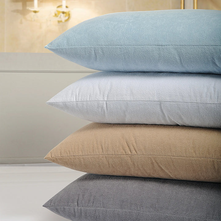 POLYESTER TERRY WATERPROOF PILLOW PROTECTOR