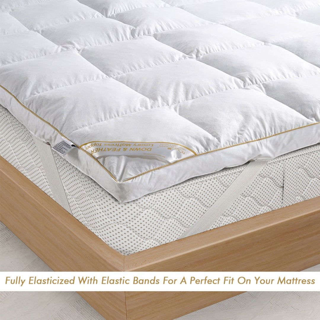 ULTRA LUXURY DOWN & FEATHER MATTRESS TOPPERS