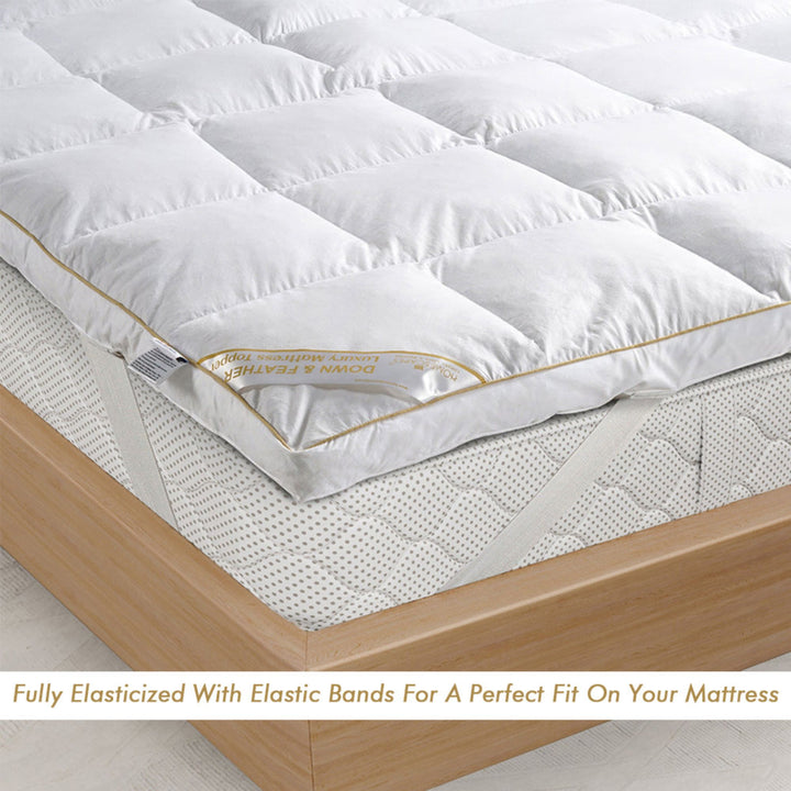 ULTRA LUXURY DOWN & FEATHER MATTRESS TOPPERS