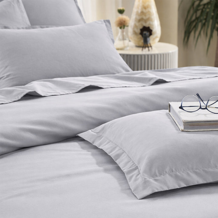 MILK & HONEY – 550TC PLAIN PILLOW COVERS