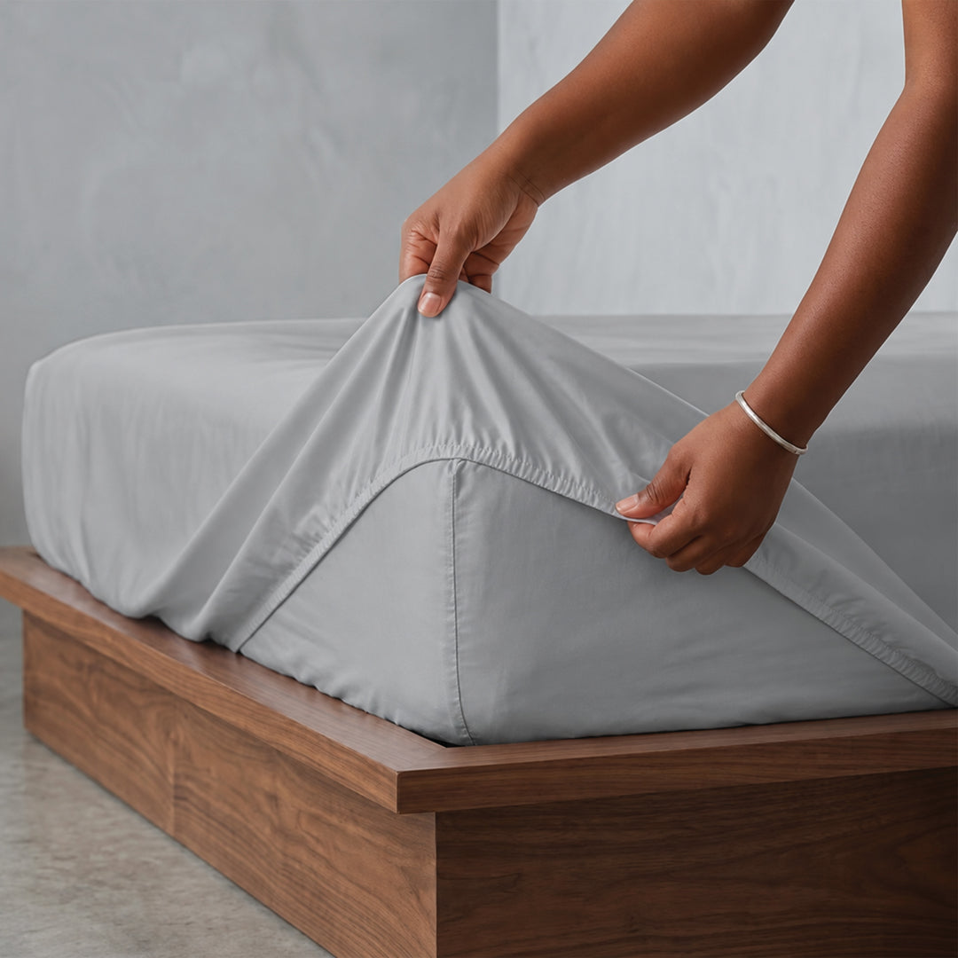 Milk & Honey – 550 TC Fitted Bed Sheet Sets