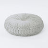 Velvet Pleated Pouffe