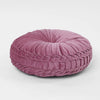 Velvet Pleated Pouffe
