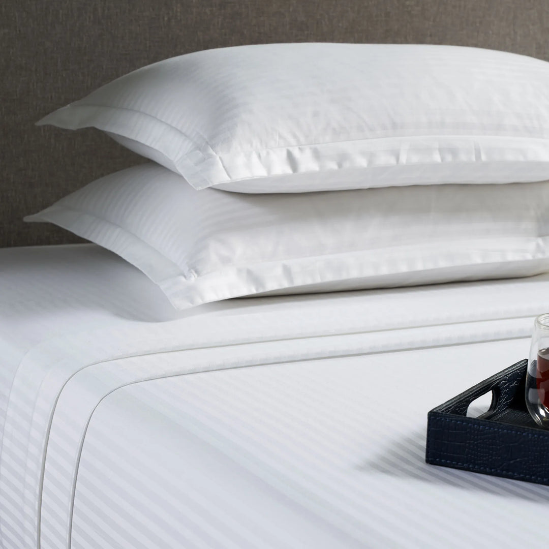 LAP OF LUXURY - 400 TC WHITE PILLOW COVERS