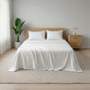 Earth & Elegance  - 450 TC Mercerised Egyptian Cotton Flat Bed Sheets