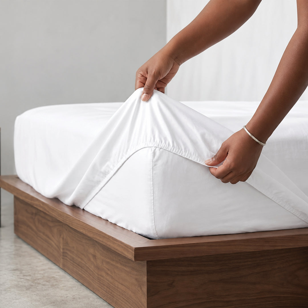 Milk & Honey – 550 TC Fitted Bed Sheet Sets