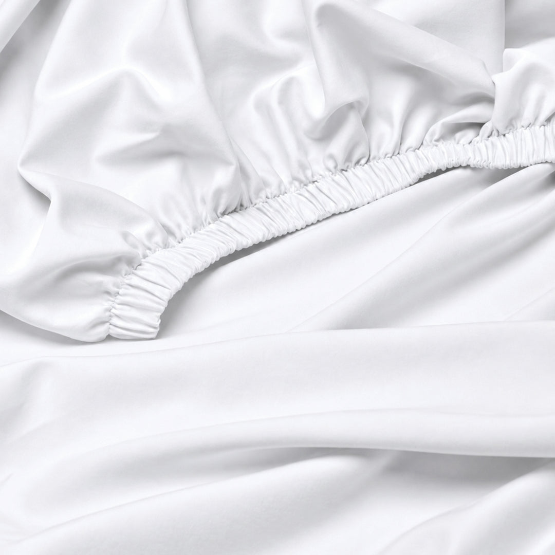 Earth & Elegance  - 450 TC Mercerised Egyptian Cotton Fitted Bed Sheets