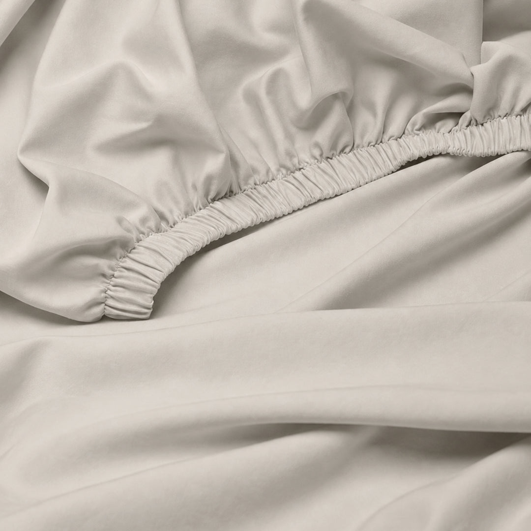 Earth & Elegance  - 450 TC Mercerised Egyptian Cotton Fitted Bed Sheets