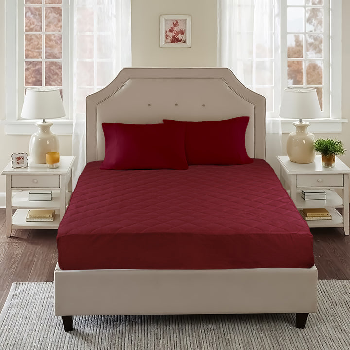 W/P LOFTY QUILTED DU PONT TYVEK FABRIC & SKIRTING