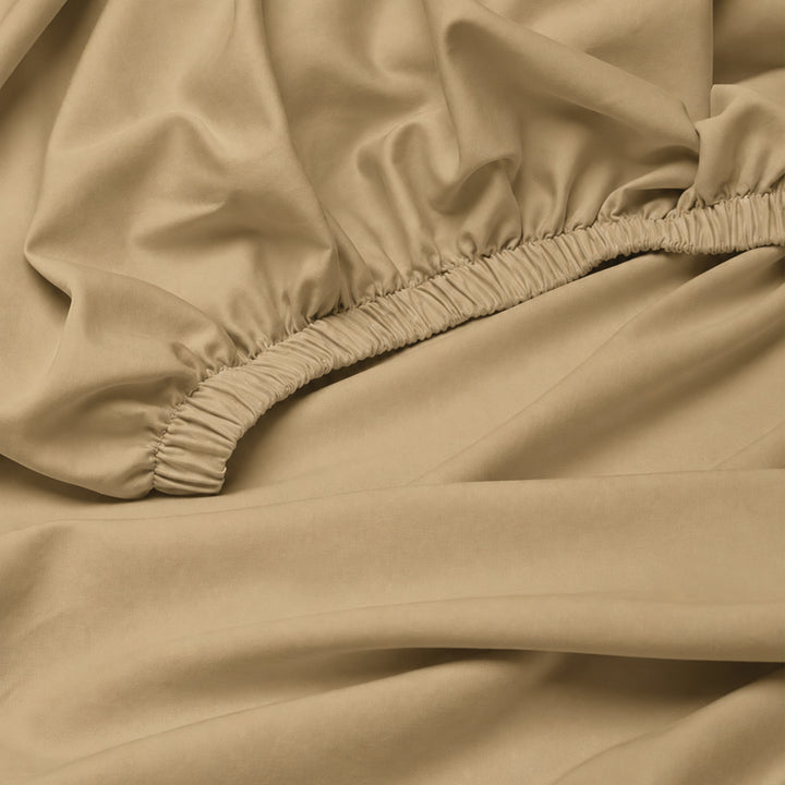Earth & Elegance  - 450 TC Mercerised Egyptian Cotton Fitted Bed Sheets