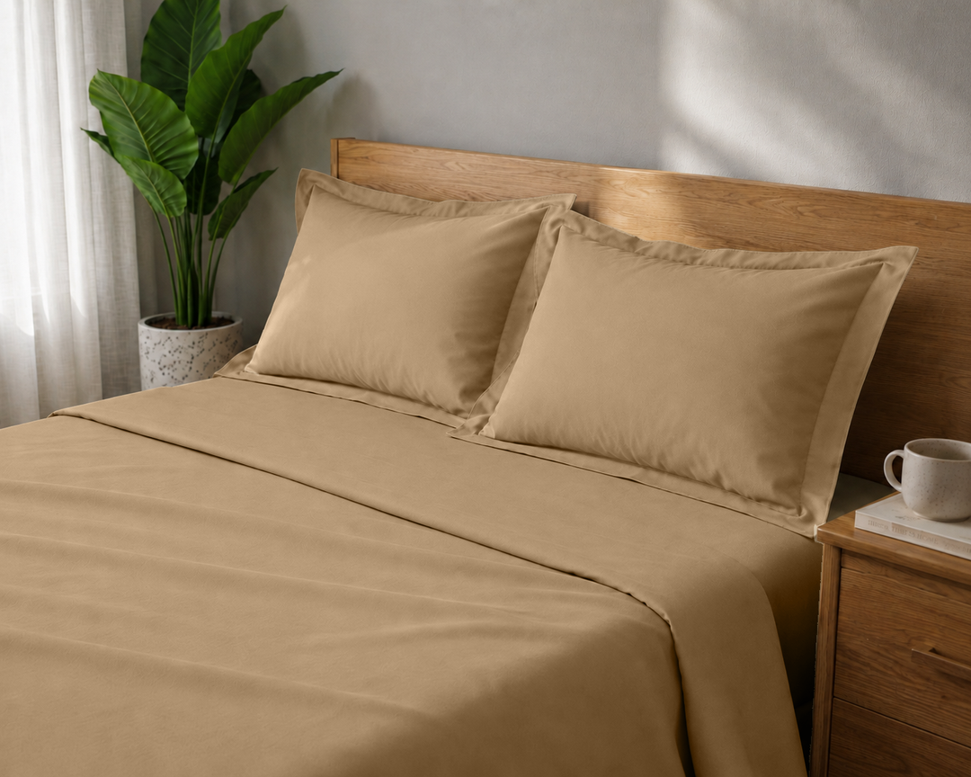 Earth & Elegance  - 450 TC Mercerised Egyptian Cotton Pillow Covers