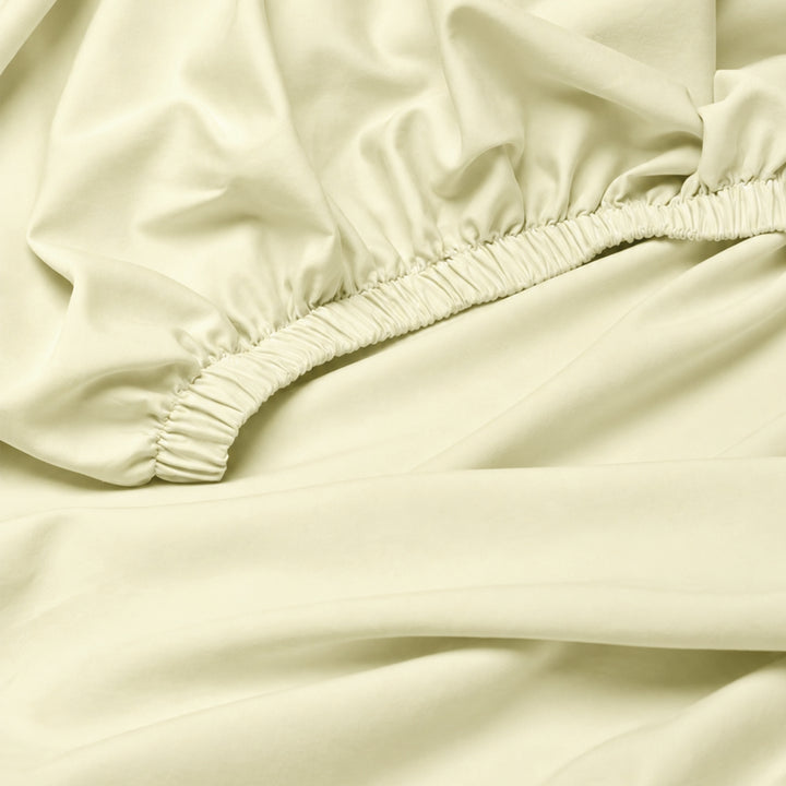 Earth & Elegance  - 450 TC Mercerised Egyptian Cotton Fitted Bed Sheets